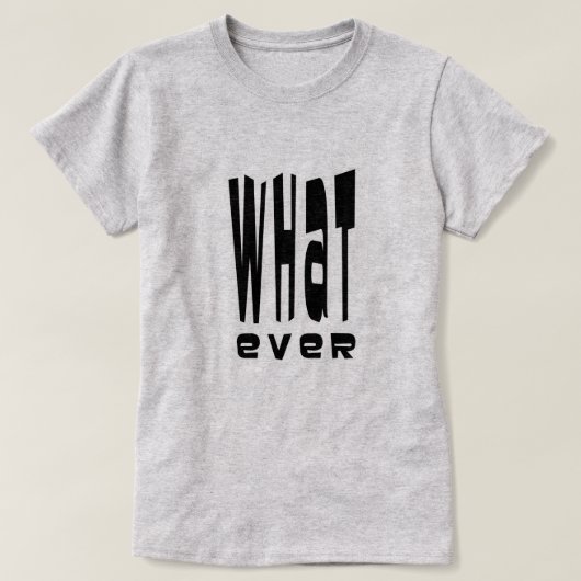 とにかく Tシャツ (デザイン正面)