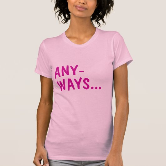 とにかく Tシャツ (正面)