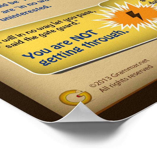 とにかくAnyways対Anyway ポスター (角)