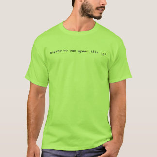 とにかくTシャツをスピードアップできる Tシャツ