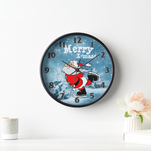 ~とのクリスマス 壁時計 (ホーム)