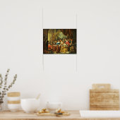 との宮殿インテリアの音楽パーティー ポスター (キッチン)