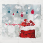 との新しい幸せと成功を祈る スパークリングワインラベル (シングルラベル)