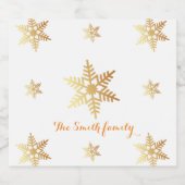 との新しい幸せと成功を祈る スパークリングワインラベル (シングルラベル)