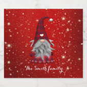 との新しい幸せと成功を祈る スパークリングワインラベル (シングルラベル)