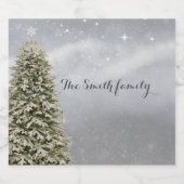 との新しい幸せと成功を祈る スパークリングワインラベル (シングルラベル)