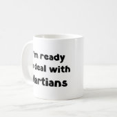 ~との火星取引 コーヒーマグカップ (正面左)