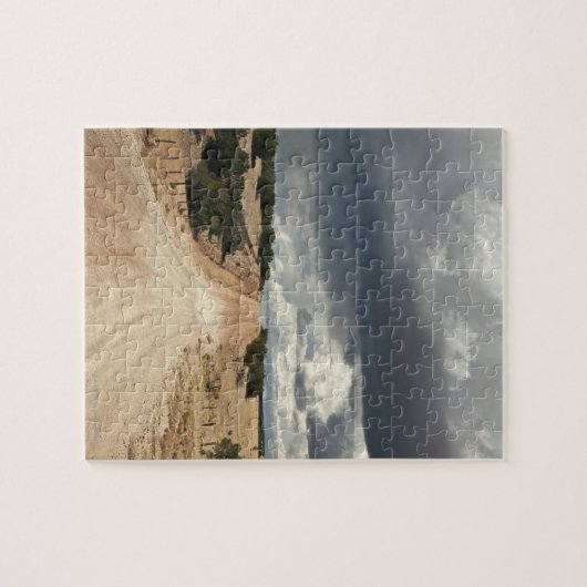 とのNMの土の田舎道の下で見ること ジグソーパズル (横)