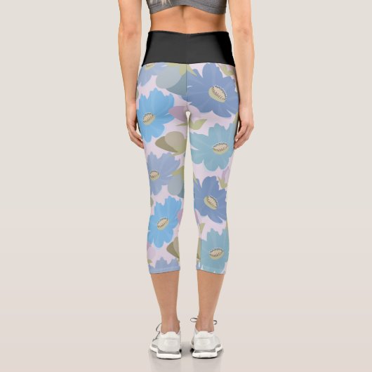 とはっきりしたブルーコスモス カプリレギンス (裏面)