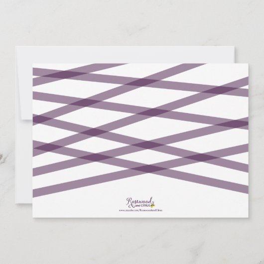 とはっきりしたScript Purple メリー Everything Photo シーズンカード (裏面)