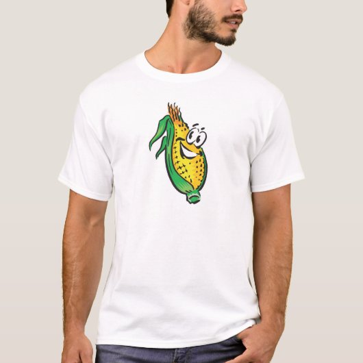 とびきり嬉しいトウモロコシ Tシャツ (正面)