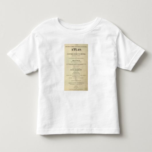 とびらの完全な系図、歴史的 トドラーTシャツ (正面)