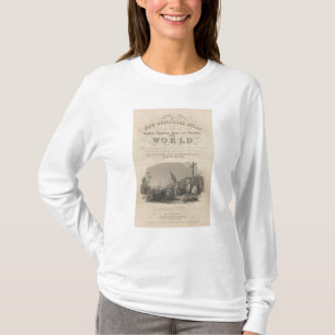 とびらの新しく普遍的な地図書2 Tシャツ