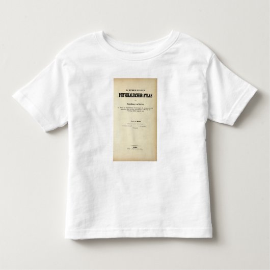とびらの物理的な地図書v 2 トドラーTシャツ (正面)