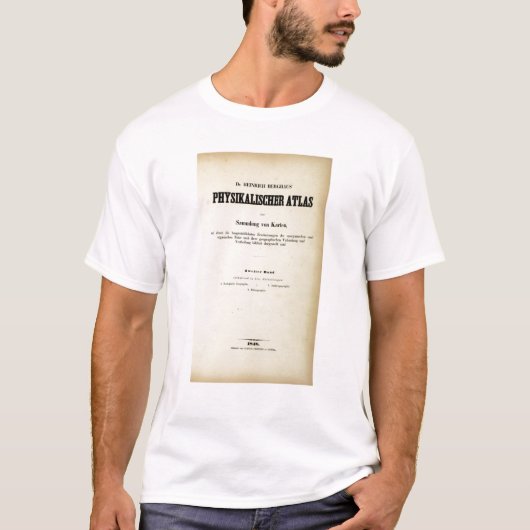 とびらの物理的な地図書v 2 tシャツ (正面)