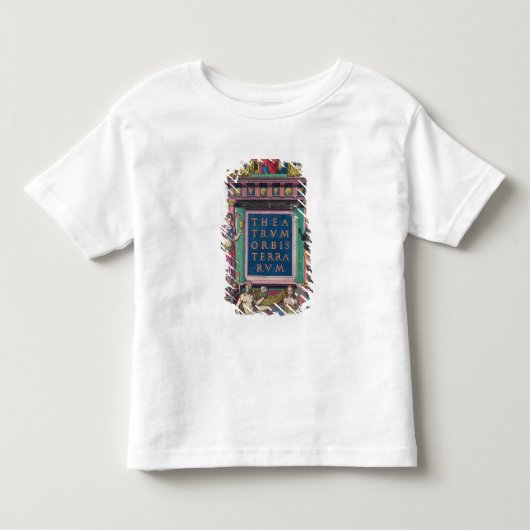 とびら、第3版「Theatrun Orbis トドラーTシャツ (正面)