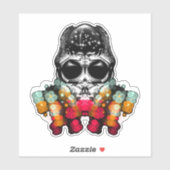 とぼとぼ秋のクモちゃん 〜 露の冠 ♡ シール (シート)