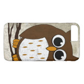 とまられたフクロウ Case-Mate iPhoneケース (裏面(横))