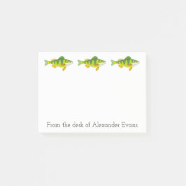 とまり木の魚釣り ポストイット