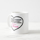 ともに永久に及び決して離れて....... コーヒーマグカップ (正面左)
