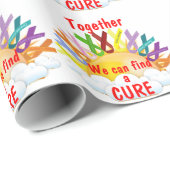 ともに私達は治療を見つけてもいいです ラッピングペーパー (ロールコーナー)