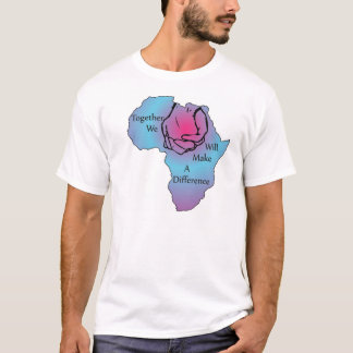 ともに私達は違いを生じます Tシャツ