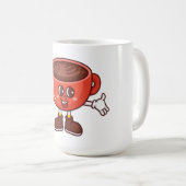 とよくはしゃぐマンガおもしろいー・コーヒーカップ コーヒーマグカップ (正面右)