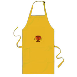 とよくはしゃぐマンガおもしろいー・コーヒーカップ ロングエプロン