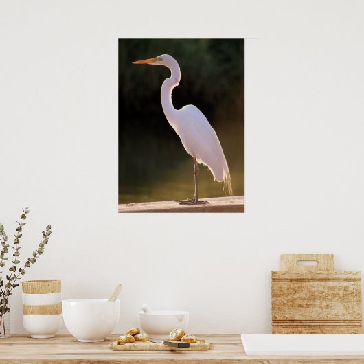 とらえどころのない白 ポスター (キッチン)