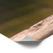 とらえどころのない白 ポスター (角)