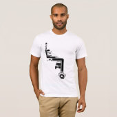 とらわれの虫のTシャツ Tシャツ (正面フル)