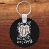 とりわけ互いに深く愛し合う キーホルダー (正面)