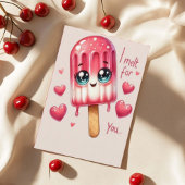 とろけるバレンタインカード 面白い シーズンカード