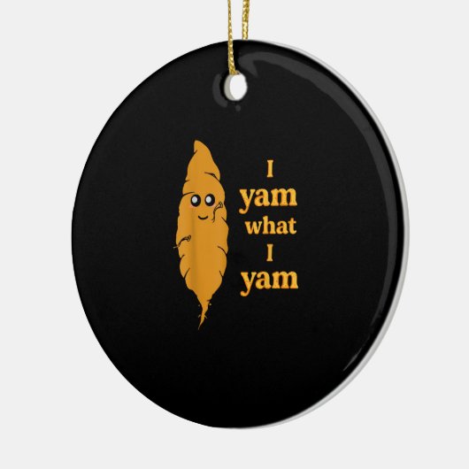 とろろおもしろいろ セラミックオーナメント (左)