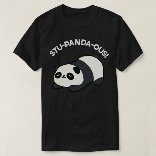 とんでもない可愛い動物パンダプン1 Tシャツ (デザイン正面)