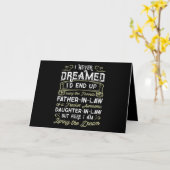 とんでもない素敵な義理の娘の親戚 カード (黄色い花)