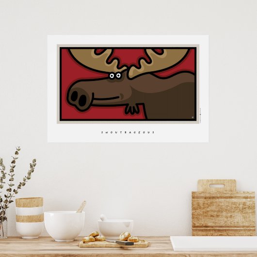 とんでもない ポスター (キッチン)