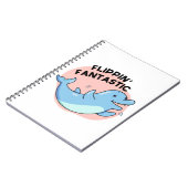 とんでもない、最高に面白いイルカのダジャレだ！ ノートブック (左側)