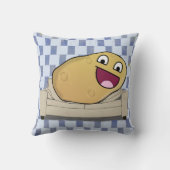 とんでもなく楽しい漫画のソファ・ポテト クッション (裏面)