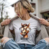 とんでもなく馬鹿馬しい馬 Tシャツ