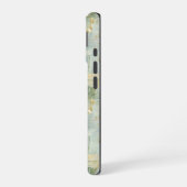 とんぼの水彩画風デザイン iPhone 16ケース (左側面)