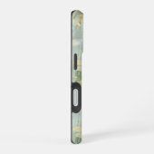 とんぼの水彩画風デザイン iPhone 16ケース (右側面)