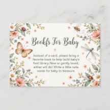 とんぼのLove BugベビーシャワーのBaby Books