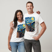 とんぼ愛好家のための芸術的なとんぼ Tシャツ (ユニセックス)