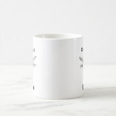 とんぼ 計算高いリスクテイカー 冗談 コーヒーマグカップ (中央)