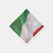 とイタリアンアメリカ国旗 スタンダードカクテルナプキン (角)
