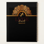 とエレガント上品美容師 プランナー手帳 (裏面)