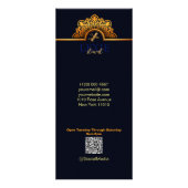 とエレガント上品美容師 ラックカード (裏面)