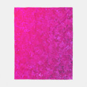 とエレガント暗い赤紫色のピモダンンク抽象芸術パターン フリースブランケット (正面)