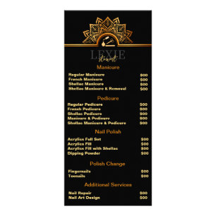 とエレガントClassy爪、 ネイルテック ラックカード